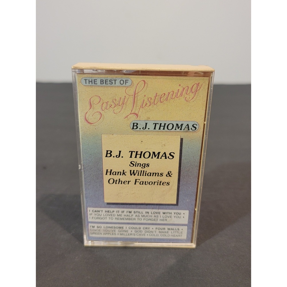 B.J. Thomas‎ The Best of Easy Listening Cassette 1983 Starbay Records
